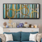 Autumn Trees I - Floater Framed Canvas Print