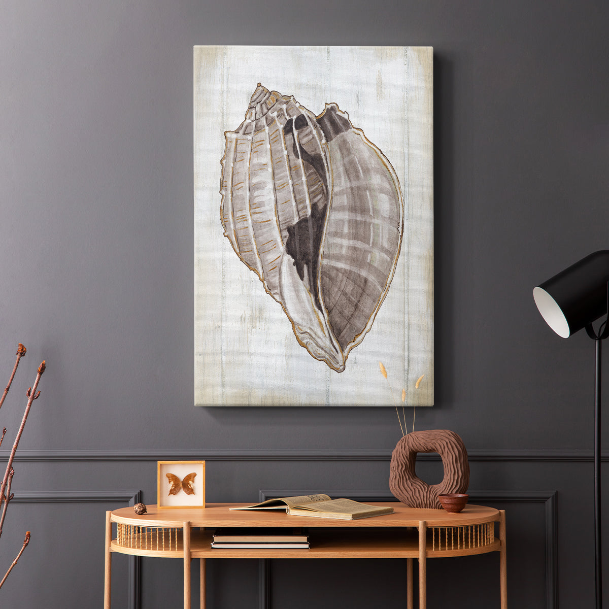 Ocean Cone II - Canvas Art Print
