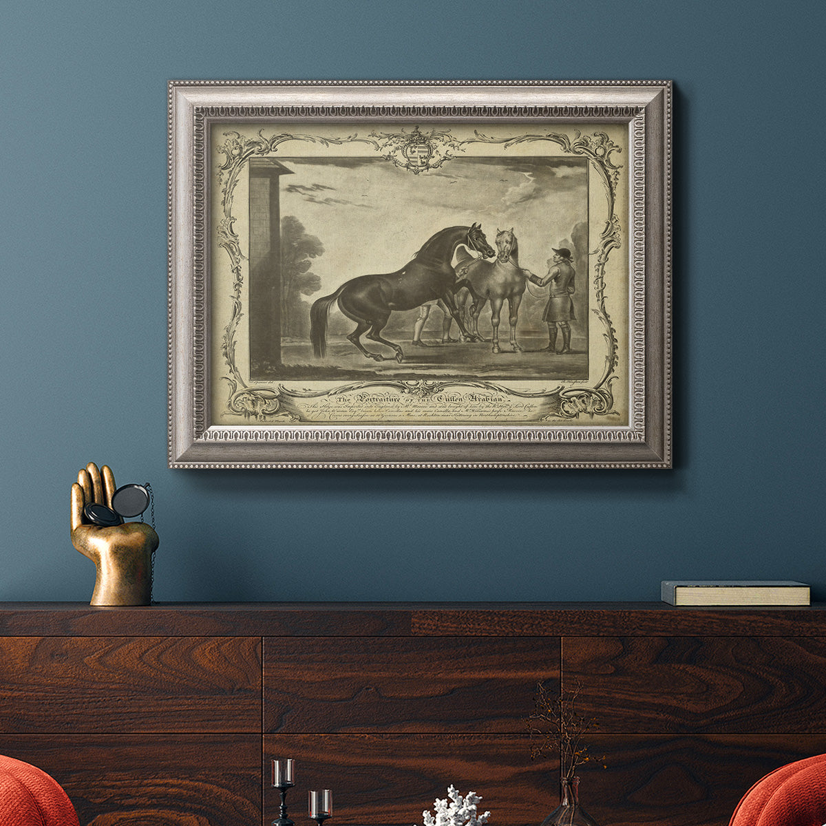 Distinguished Horses III Premium Framed Canvas- Ready to Hang