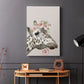 Peek A Boo Giraffe II - Canvas Art Print