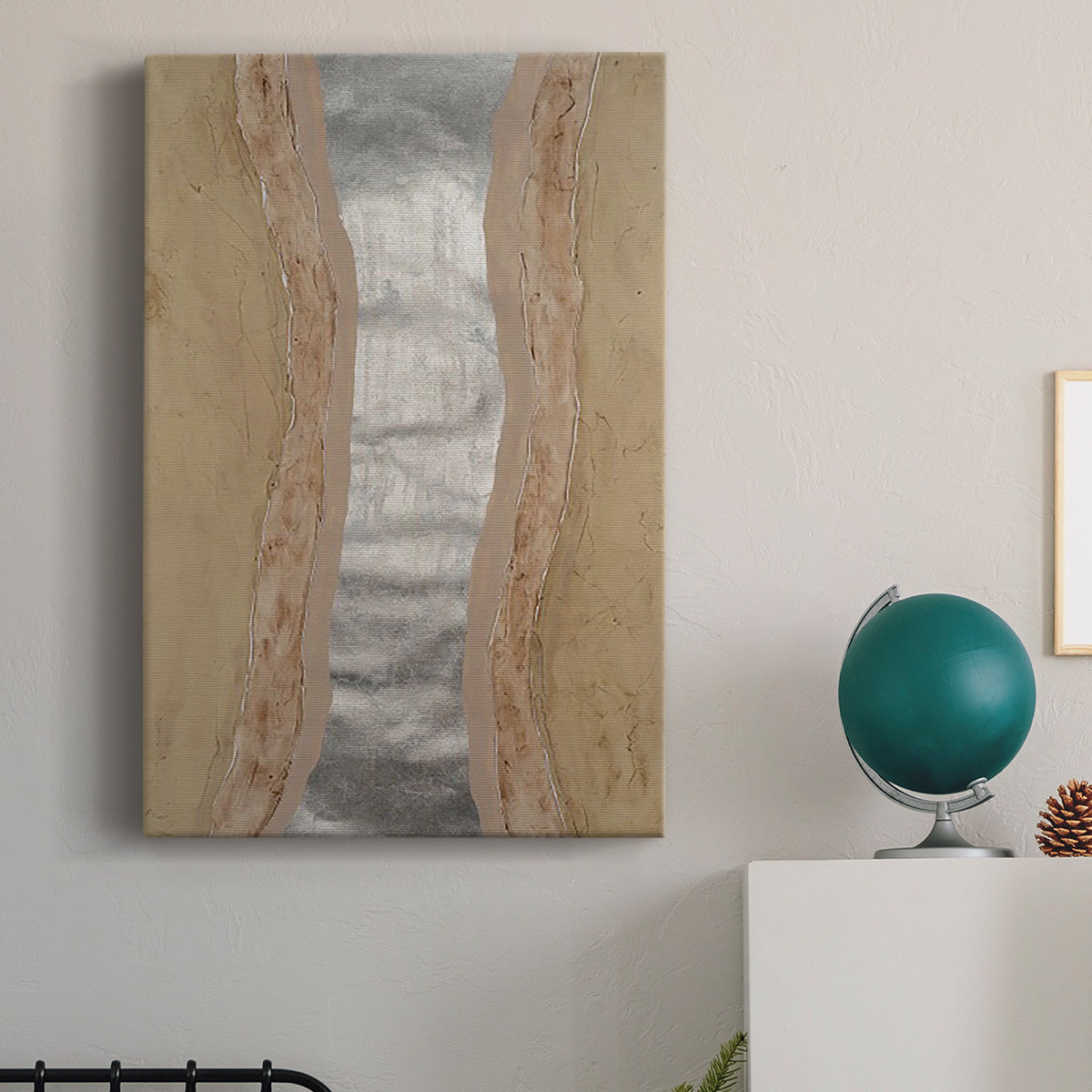 Silver Lake II Premium Gallery Wrapped Canvas - Ready to Hang