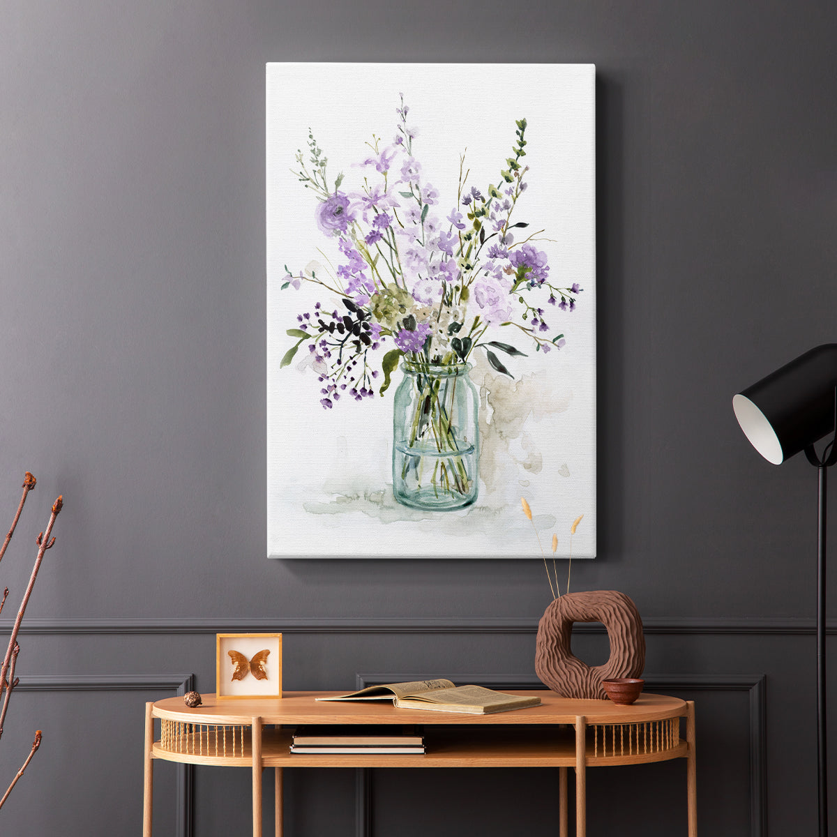 Purple Passion II - Canvas Art Print