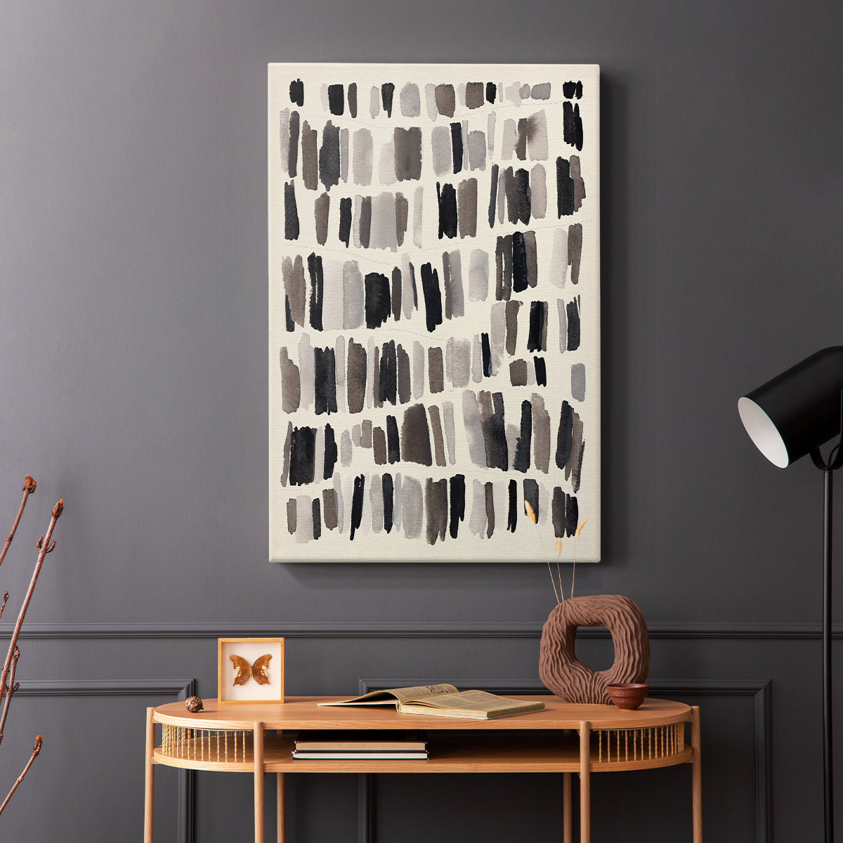 Chalk and Flint II - Canvas Art Print