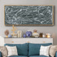 Static Scramble II - Floater Framed Canvas Print