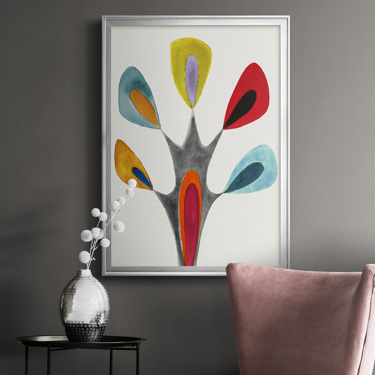 Magic Tricks II - Modern Framed Canvas Print