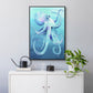 Octopus Framed Premium Gallery Wrapped Canvas - Ready to Hang