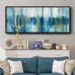 Abstract Saturnia - Floater Framed Canvas Print