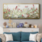 Sweet Spring Meadow - Floater Framed Canvas Print