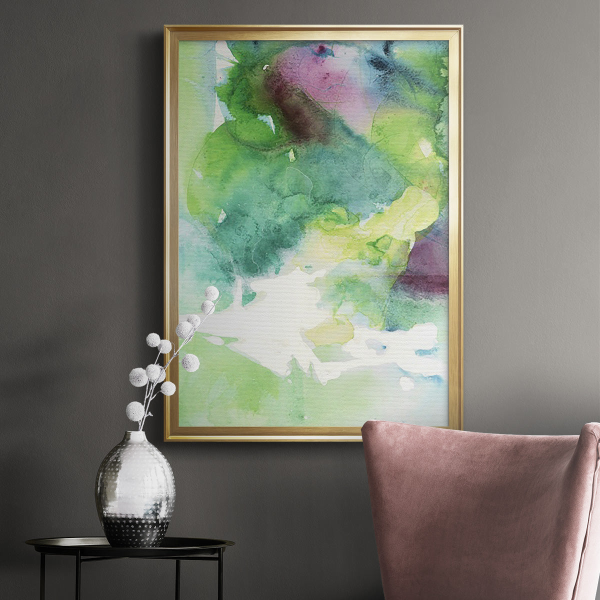 Rising Above IV - Modern Framed Canvas Print