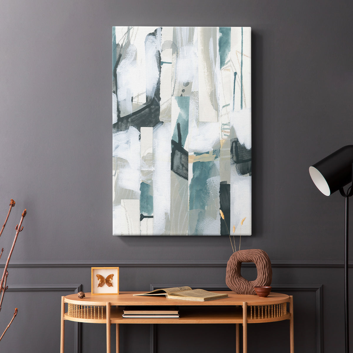 Sea Cavern Strata III - Canvas Art Print
