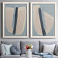 Paper Slice I - Premium Framed Canvas 2 Piece Set - Ready to Hang