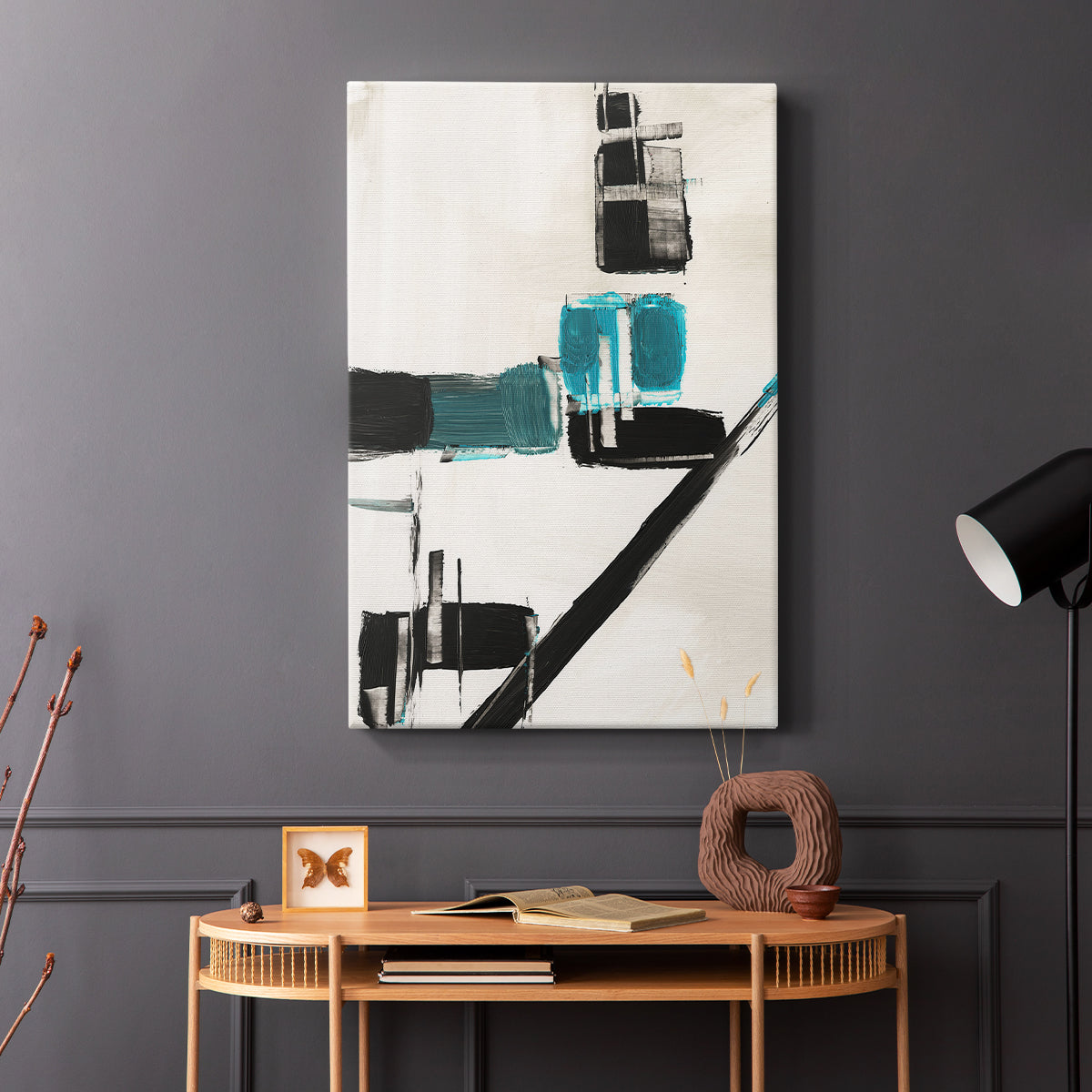 Geometry Notes I - Canvas Art Print