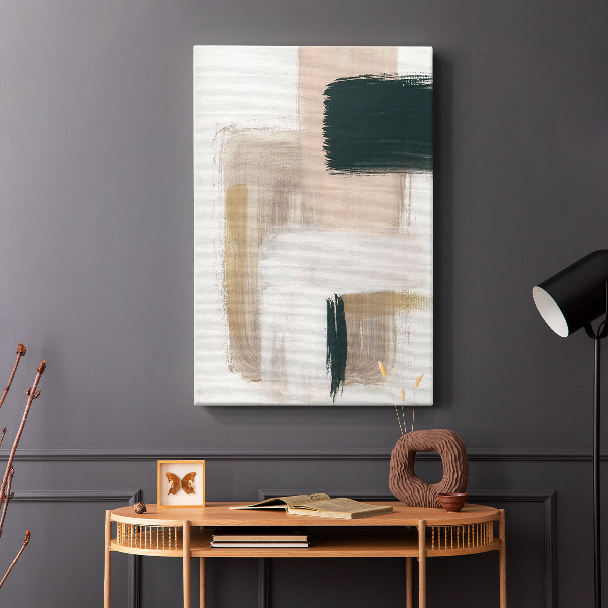 Marble Block Symmetry I - Canvas Art Print