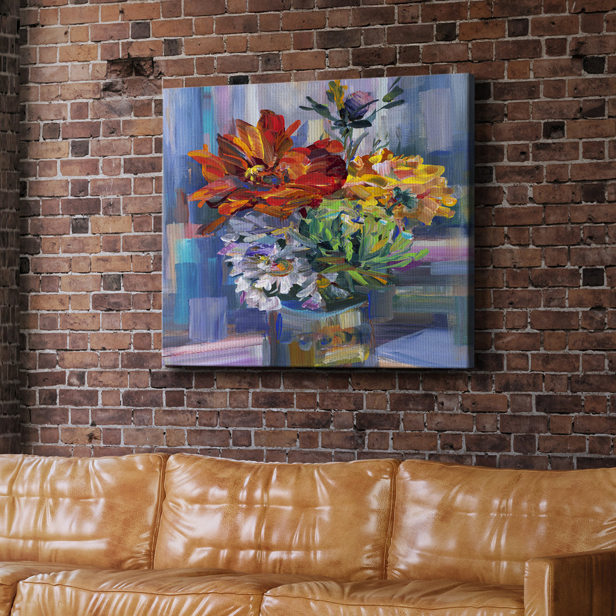 Modern Bouquet - Canvas Art Print