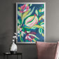 Blue Tropics III - Modern Framed Canvas Print