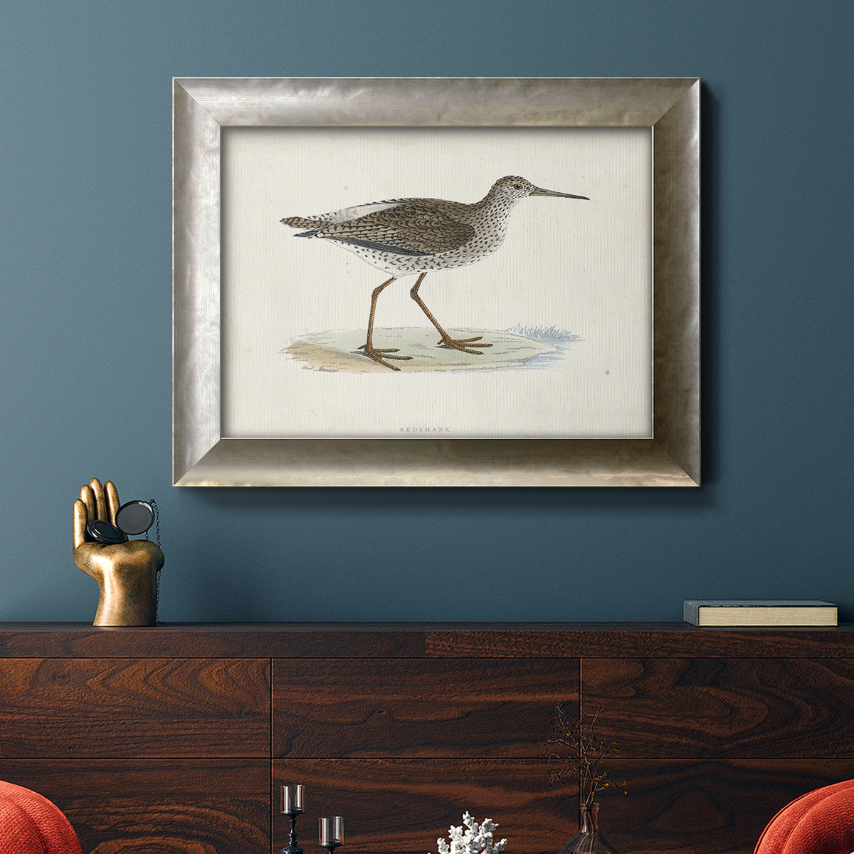 Morris Sandpipers V Premium Framed Canvas- Ready to Hang