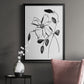 Wild Clematis II - Modern Framed Canvas Print