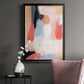 Aerial Scarlet II - Modern Framed Canvas Print