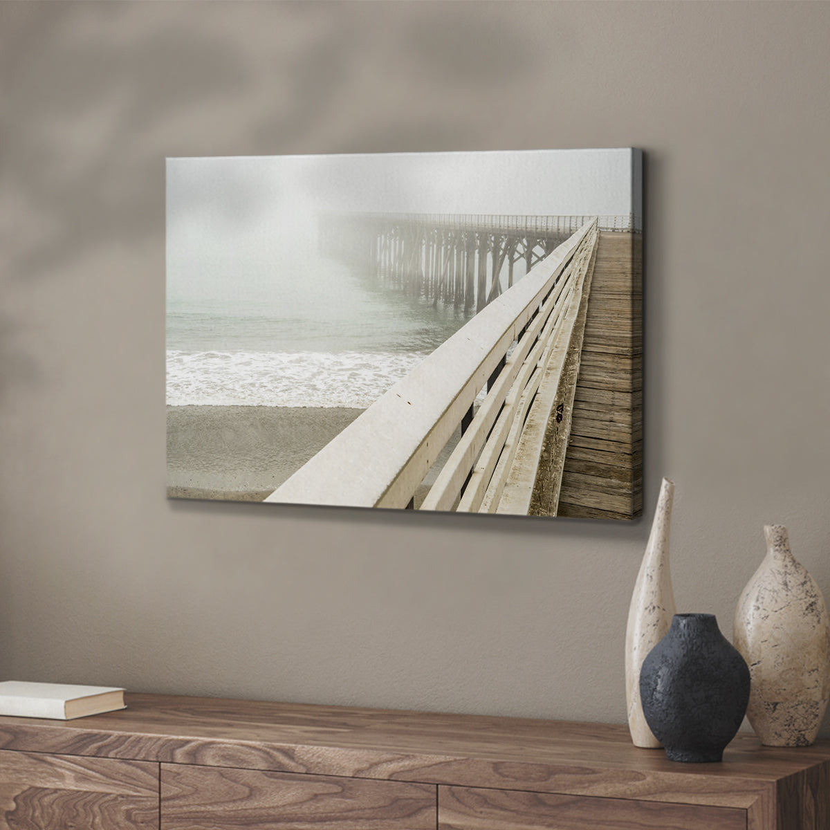 Ocean Pier - Canvas Art Print