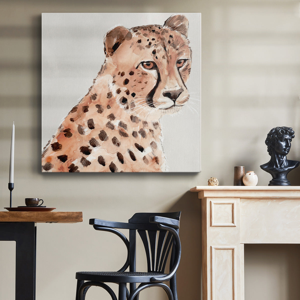 Saharan Cheetah II - Canvas Art Print