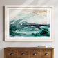 Sea Foam Flow I - Barnwood Framed Art Print