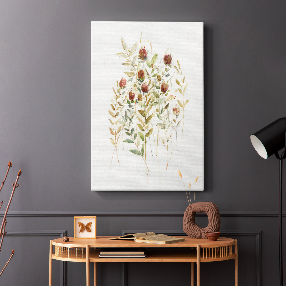 Wildflower Breeze II - Canvas Art Print