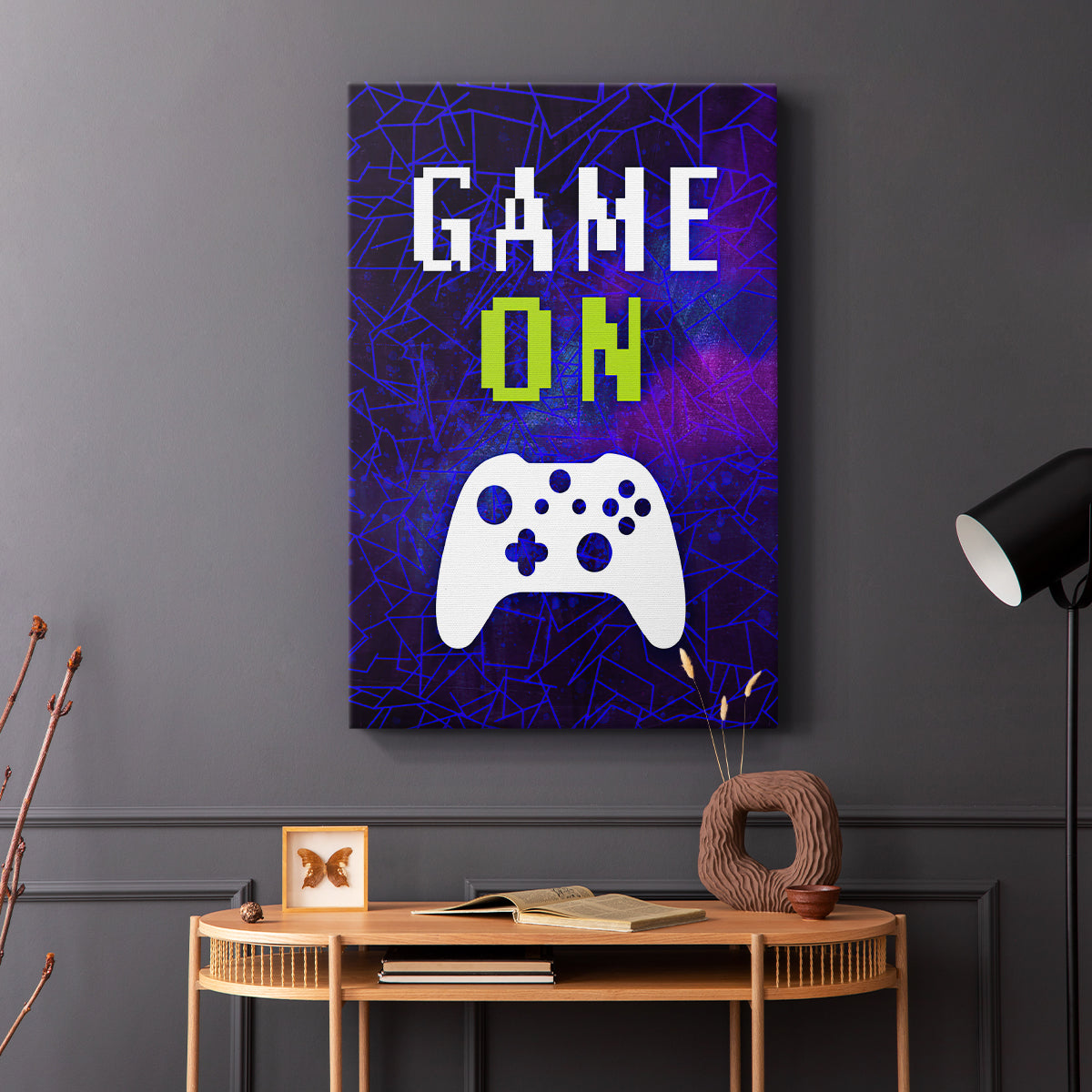 It's Game On II - Canvas Art Print