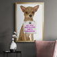 Love and Chihuahua - Modern Framed Canvas Print