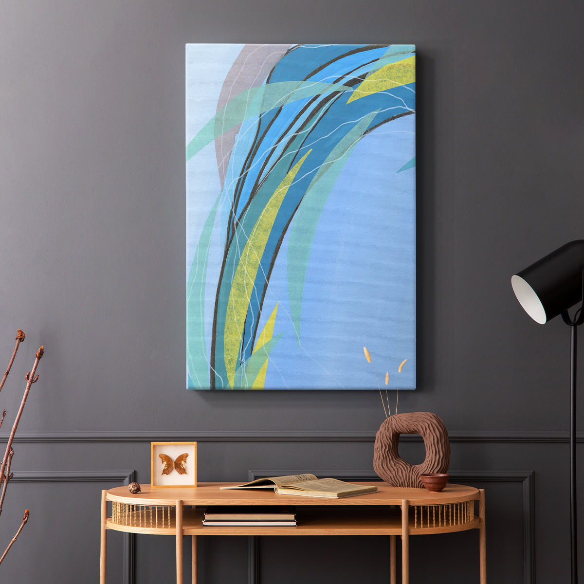 Circulating Flow III - Canvas Art Print
