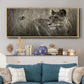 Tall Grass Alpha - Floater Framed Canvas Print