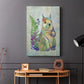 Fantastic Florals Squirrel - Canvas Art Print