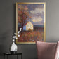 September - Modern Framed Canvas Print