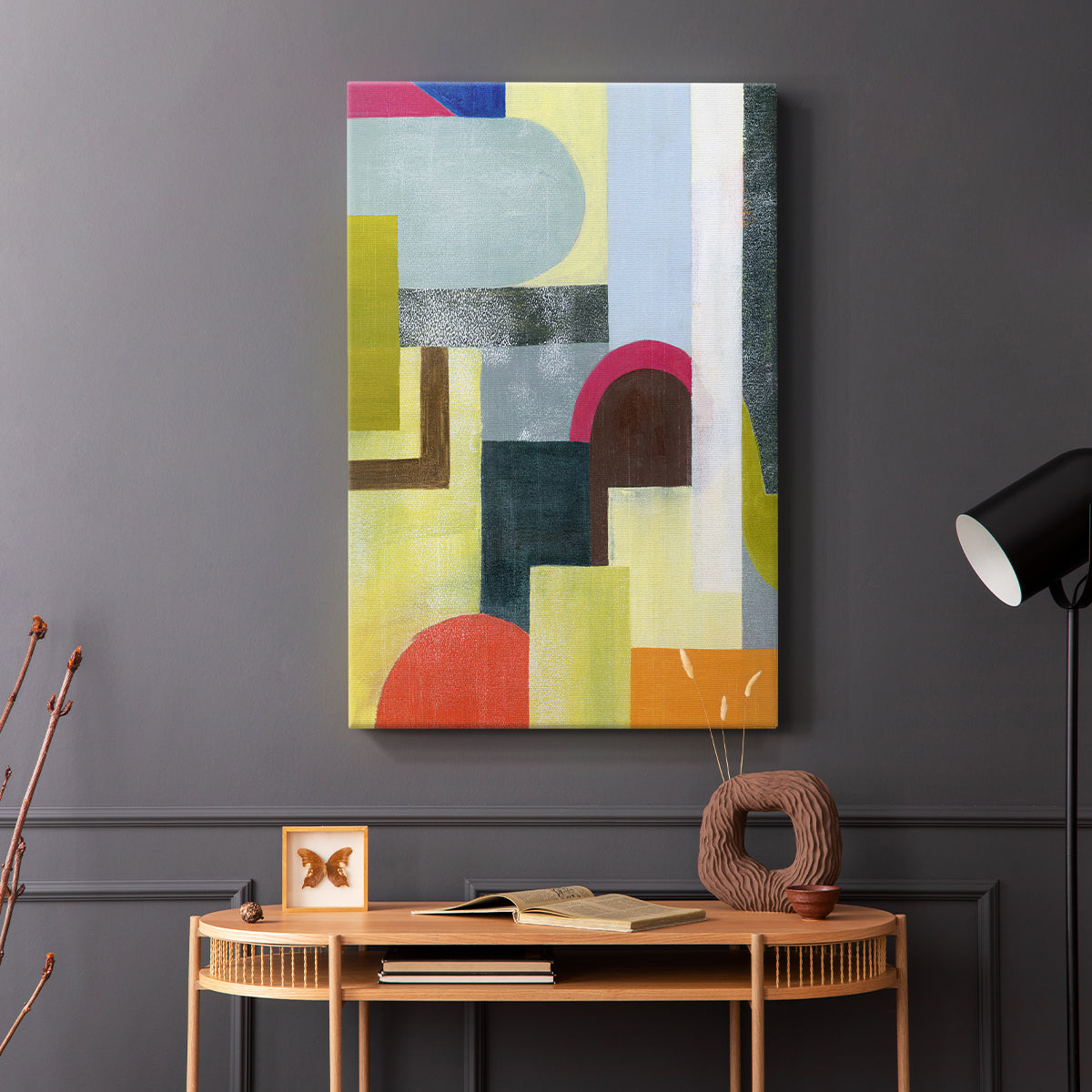 City of Rainbows I - Canvas Art Print
