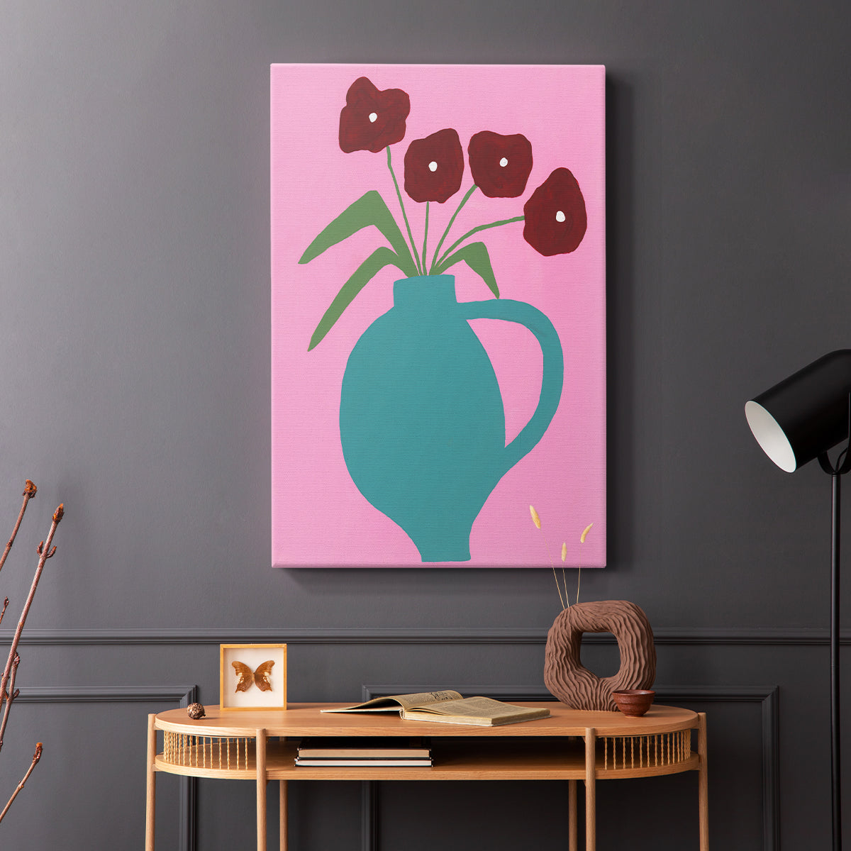 Modern Blooms IV - Canvas Art Print