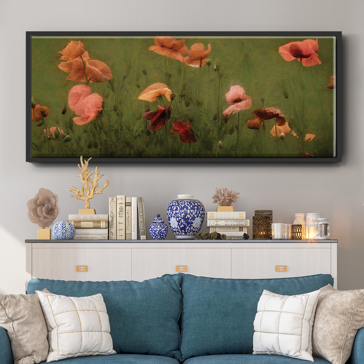 The Wild Bunch - Floater Framed Canvas Print