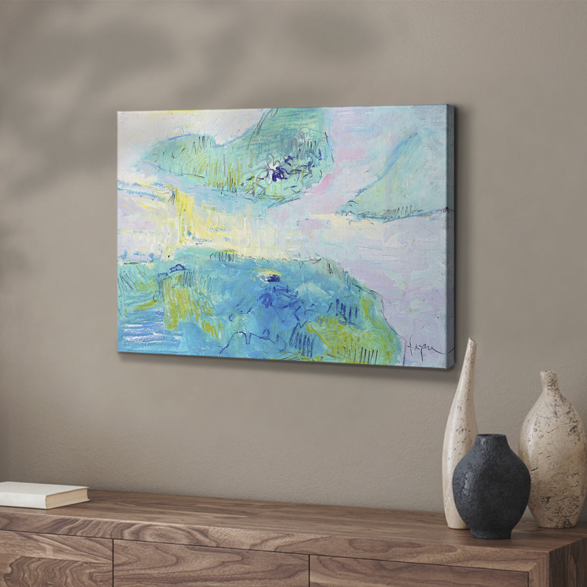 Smooth Sailing in the Heartland - Canvas Art Print