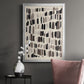 Chalk and Flint I - Modern Framed Canvas Print