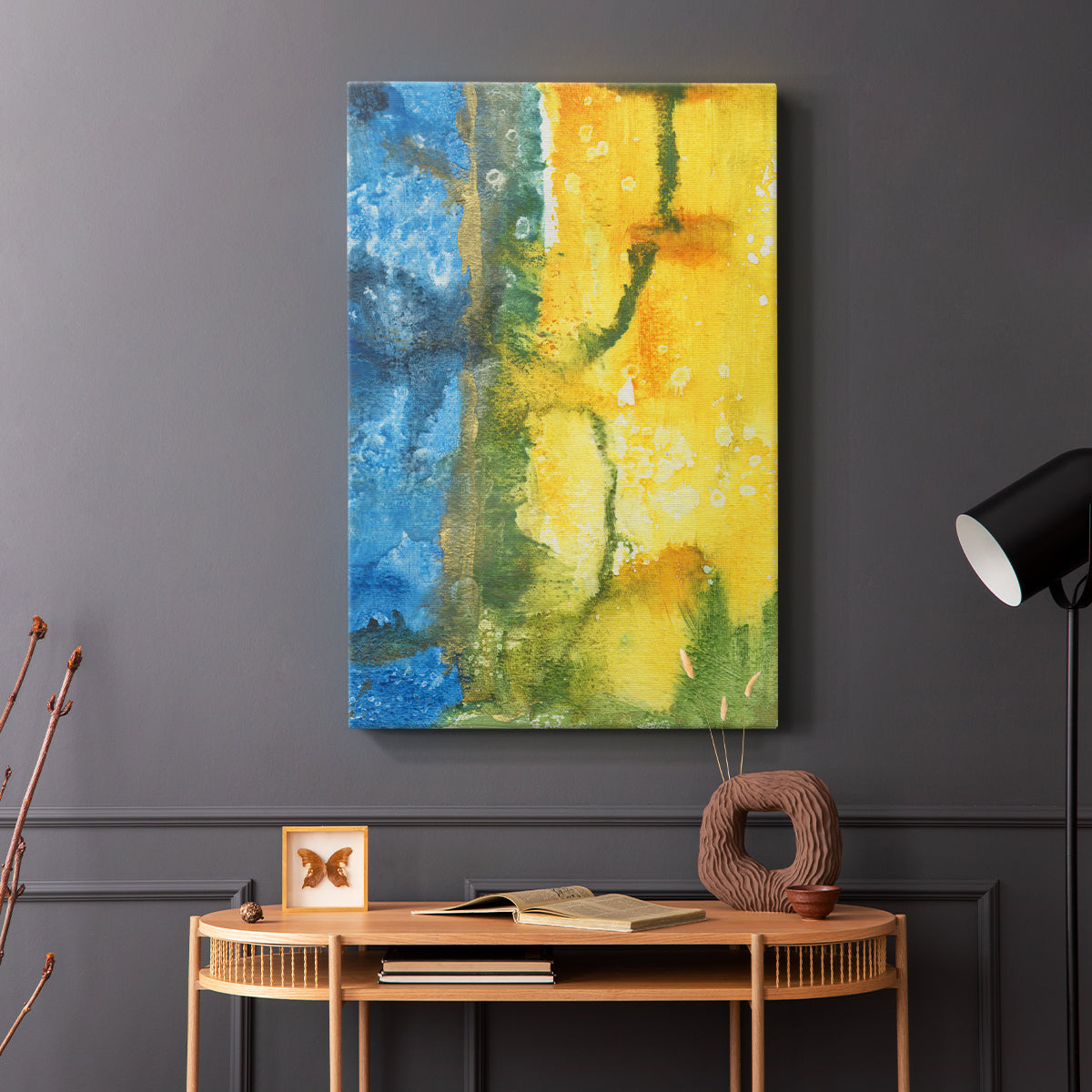Aquatic Energy I - Canvas Art Print