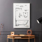 Vintage Bath I - Canvas Art Print