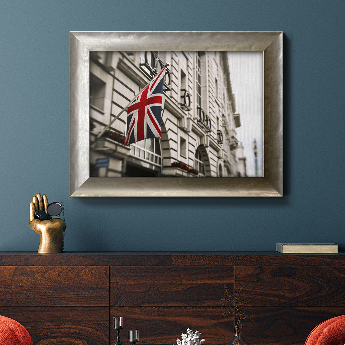 London Scene II Premium Framed Canvas- Ready to Hang