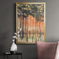 Between the Trees II - Modern Framed Canvas Print