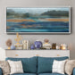 Cold Spring - Floater Framed Canvas Print