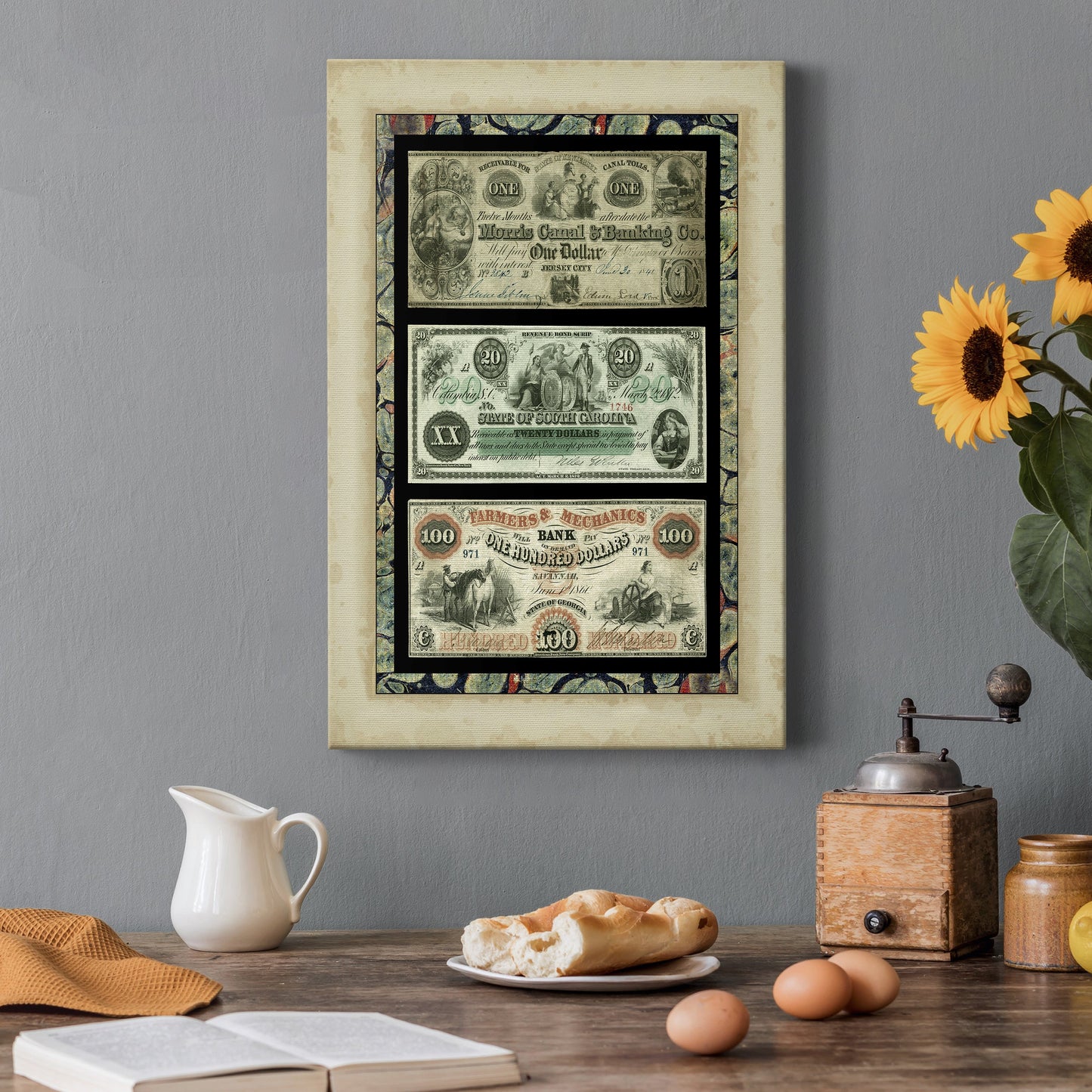Money, Money, Money III - Canvas Art Print