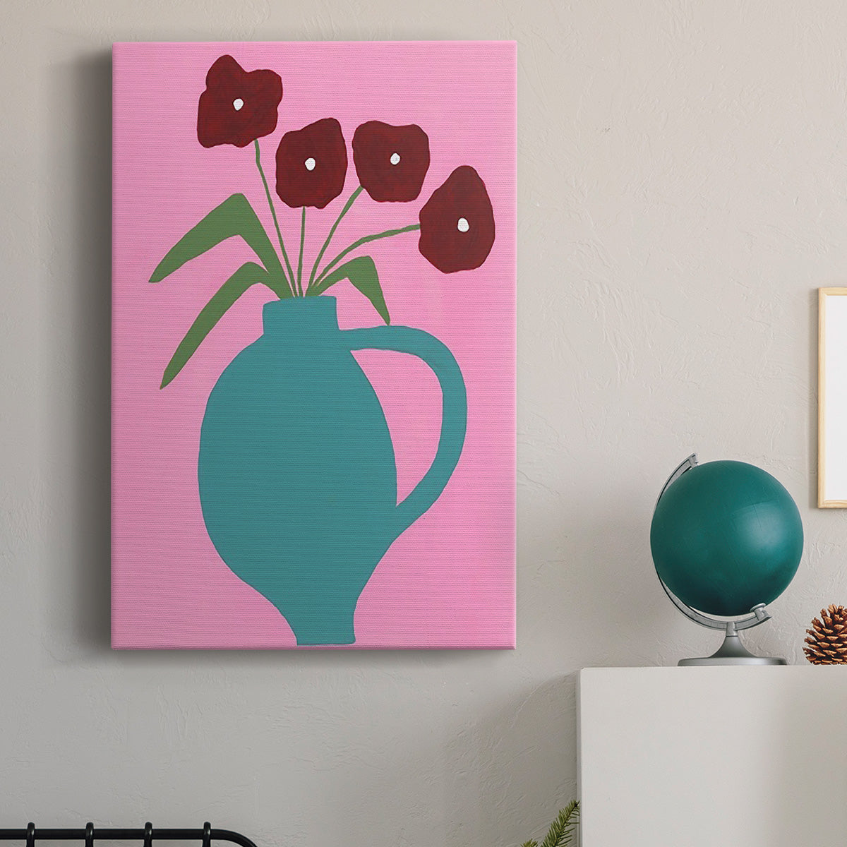 Modern Blooms IV - Canvas Art Print