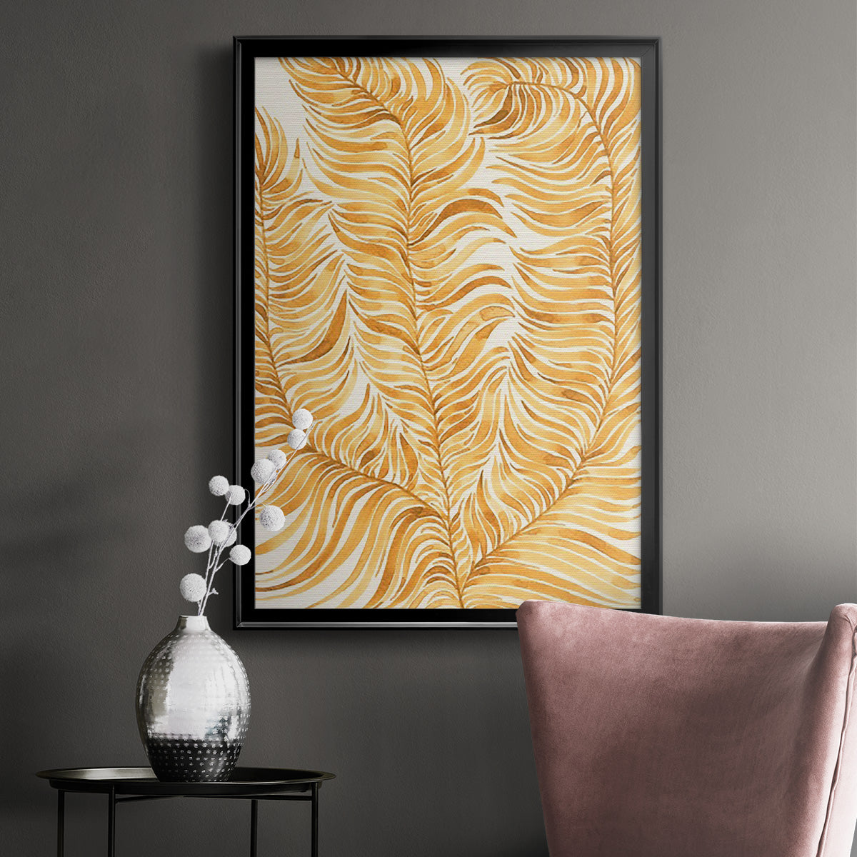 Quiet Harmony IV - Modern Framed Canvas Print