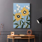 Woodblock Floral II - Canvas Art Print