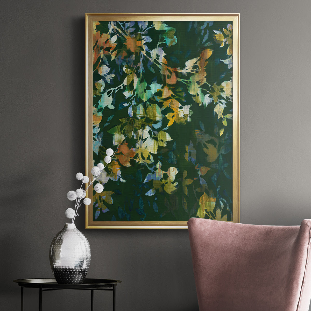 Whirlwind II - Modern Framed Canvas Print