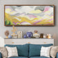 Valley Swirl I - Floater Framed Canvas Print