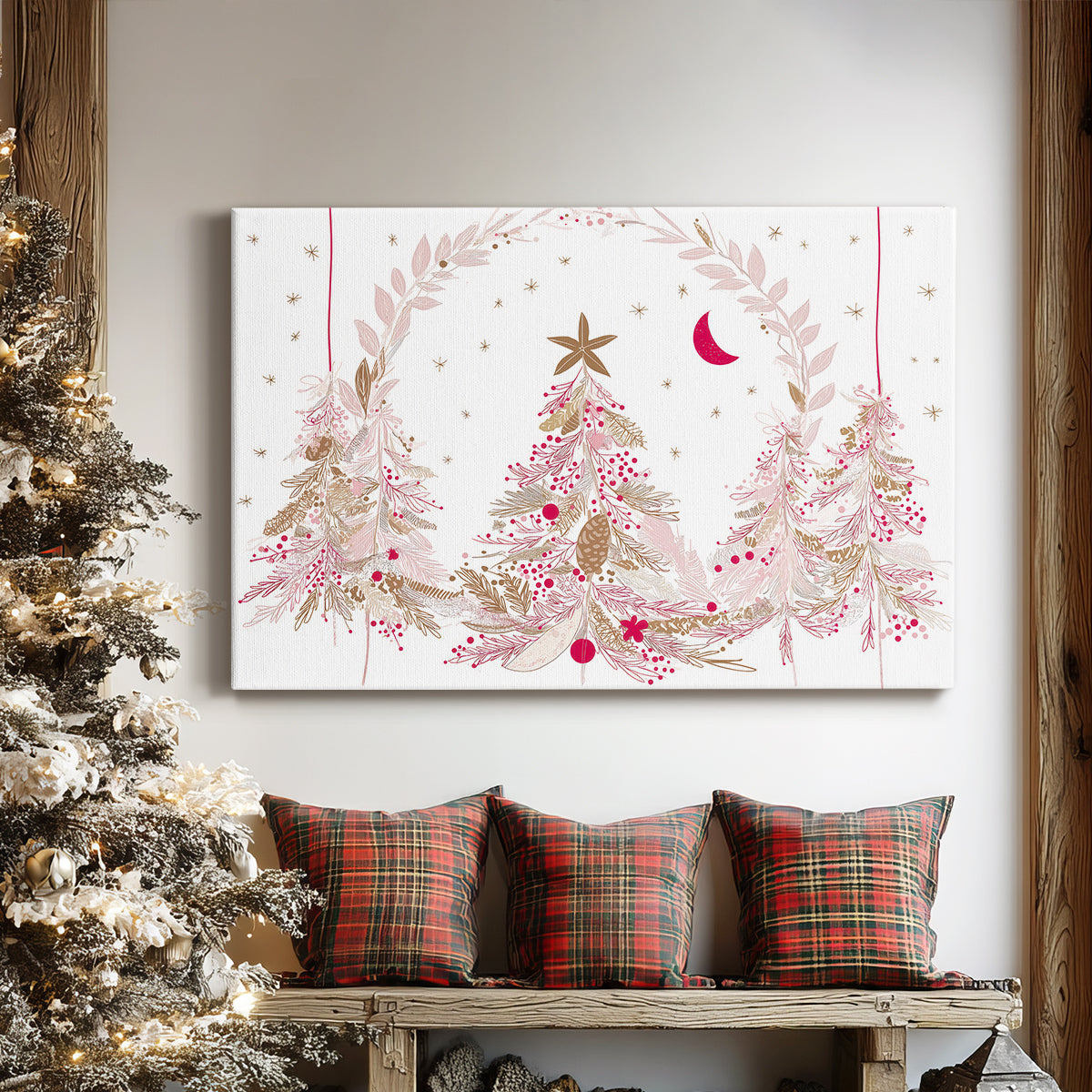 Snowwhite Midwinter at Dusk - Canvas Art Print