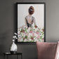 Beautiful Floral Contemplation I - Modern Framed Canvas Print